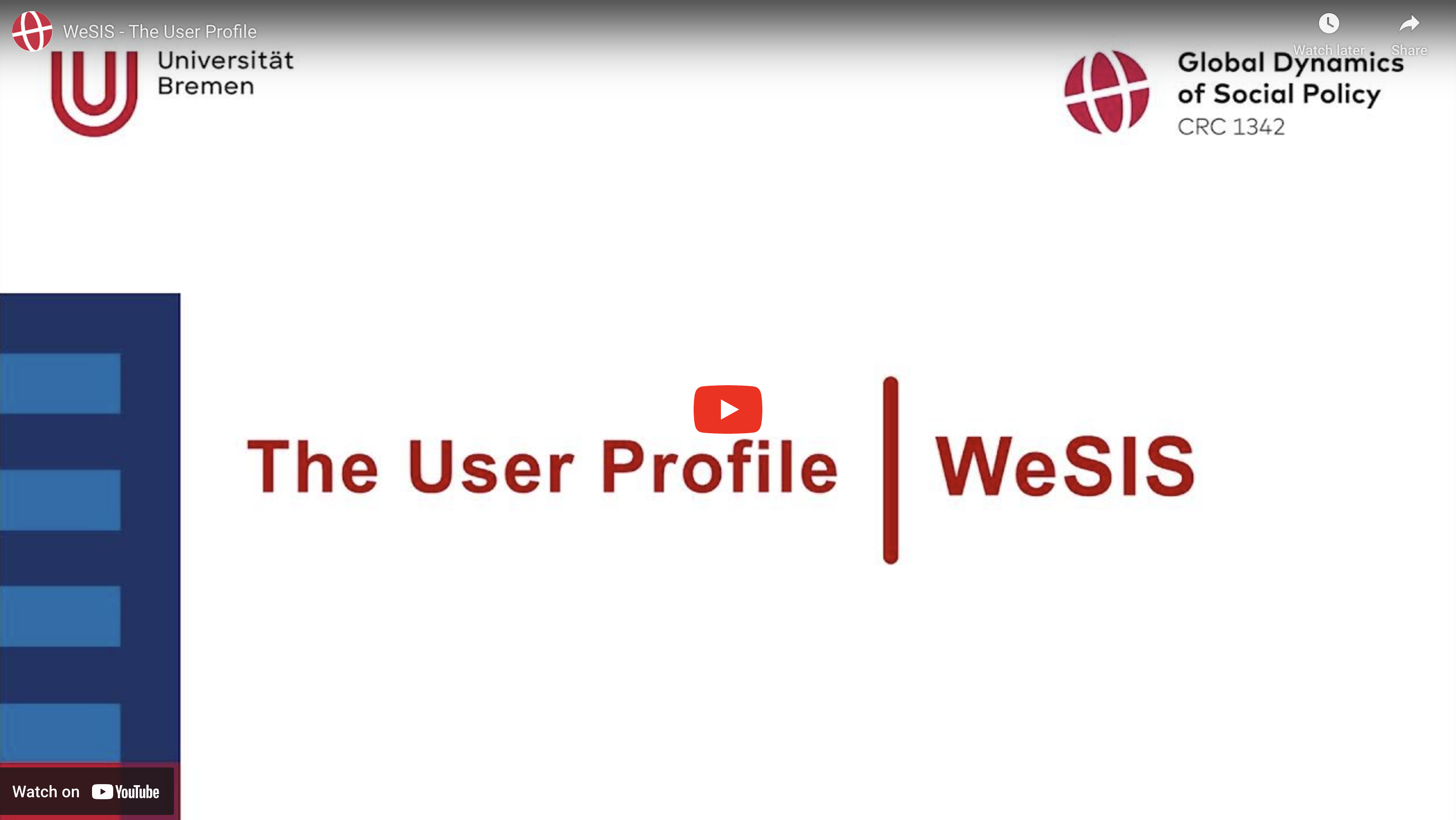 The User Profile Tutorial